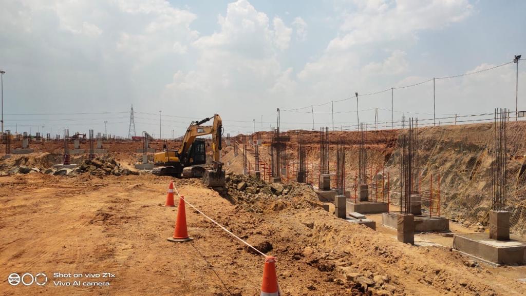 AJR excavation and foundation work