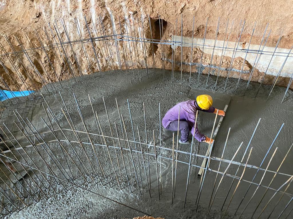 AJR concrete foundation work