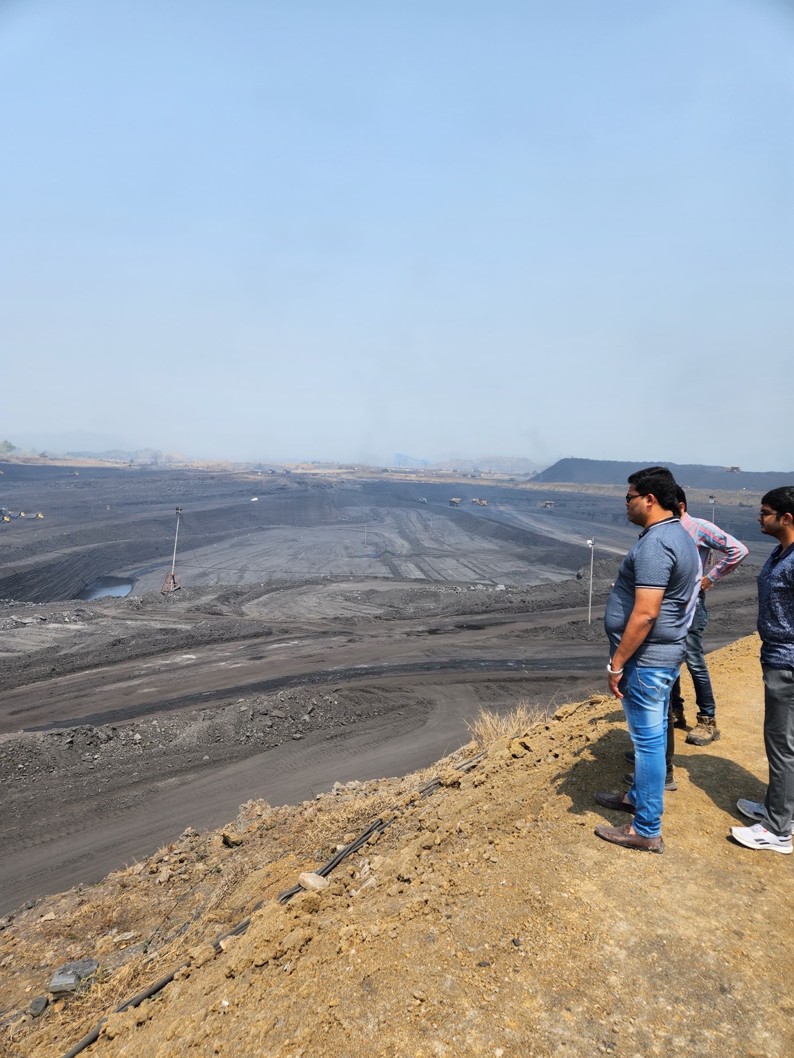 AJR site inspection at an earthmoving operation
